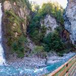 Ansicht beim Wasserfall - Liechtensteinklamm